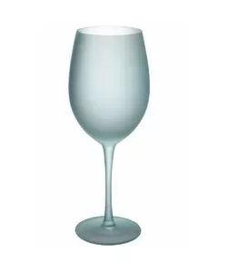 SERVIZIO CALICI  "HAPPY HOUR" IN VETRO SFUMATURE DI BLU, 6 PEZZI